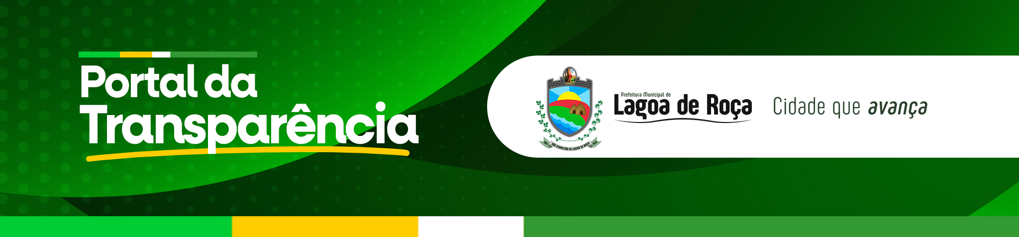 Banner da Prefeitura de Lagoa de Roça